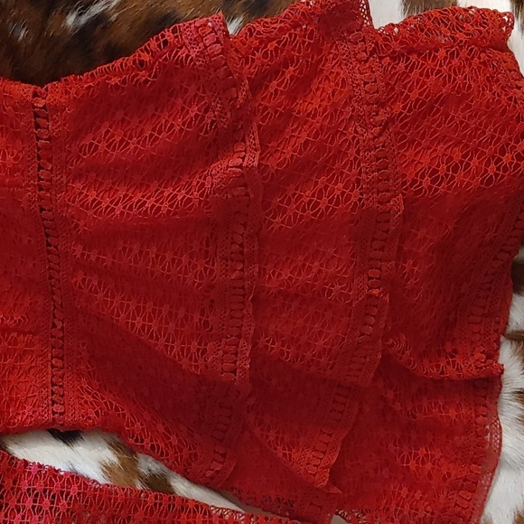 Red Dress Ax Paris Size 8 - Picture 3 of 5